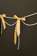 faux pearl garland