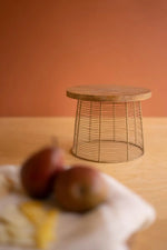antique gold risers