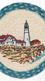 Hand-stenciled Portland-themed trivet for kitchen decor