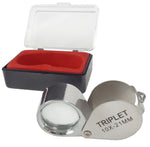 Portable Metal Frame Loupe – High Magnification 10X Lens