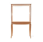 Floor Display Case – Hardwood Clear Finish – 69in Tall – For Ship Models