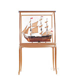 Tall Display Case – Hardwood Frame – 69in Height – Clear Plexiglass Protection