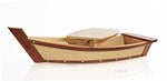 3.37 in Sushi Boat Tray – Natural Wood Handmade Serving Platter