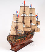 26 in Handcrafted Wooden Ship – Friesland Admiral Line – Nautical Display Piece