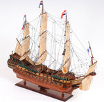 Nautical Decor Ship – Friesland 26 in Wooden Model – Historic Dutch Design