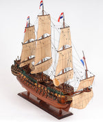 Maritime Display Ship – 26 in Handcrafted Friesland Model – Wood Construction