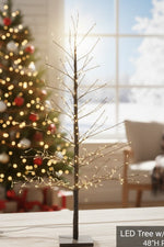 Black LED Twig Tree