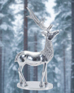 Christmas Metallic Deer Decorative Accent