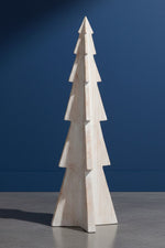 Whitewashed Evergreen Tree