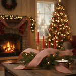 Christmas Wired Stripe Ribbon