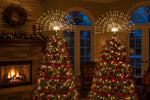 Lighted Starburst Tree Topper – Warm White LED – 31