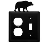 Rustic Cabin Combination Outlet Switch Cover