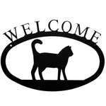 Cat Lover Welcome Plaque