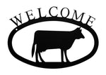 Small Metal Welcome Sign