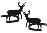 Decorative Deer Metal Curtain Holdbacks (Set of 2)