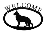Small Metal Welcome Sign
