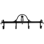 Farmhouse Pineapple Wall Hook Rack