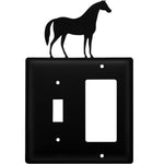 Rustic Ranch Switch & GFI Iron Plate
