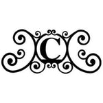 Decorative Outdoor House Letter – Metal C – 11