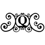 Farmhouse Style Letter Q Entryway Wall Plaque