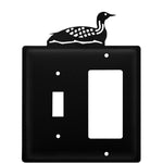 Black Iron Loon Decorative Switch Cover