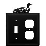 Black Iron Lakehouse Loon Wall Plate