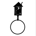 Black Iron Farmhouse Outhouse Towel Holder