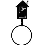 Country Style Outhouse Wall Mount Towel Ring