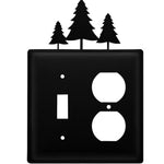 Rustic Pine Tree Switch & Duplex Outlet Cover