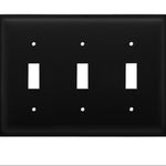 Triple Switch Cover – Wrought Iron Handcrafted