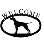 Dog Welcome Porch Wall Plaque