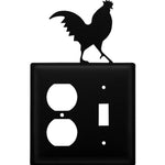 Rustic Rooster Electrical Wall Plate