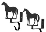 Equestrian Curtain Rod Shelf Brackets – 7 1/2
