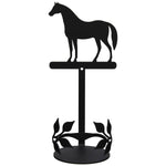 Rustic Horse Candle Holder Wall Sconce Iron Decor