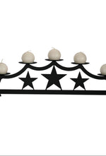 Star Pillar Candle Holder – Holds 5 Candles