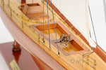 Columbia America’s Cup Sailboat – Fully Assembled Wood Model