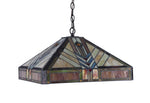 Mission-Style 2-Light Ceiling Pendant Fixture by Chloe Lighting – 18
