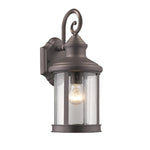 Chloe Lighting CH22049RB16-OD1 Galahad Transitional 1 Light Rubbed Bronze Outdoor Wall Sconce 16`` Height