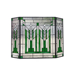 Tiffany fireplace screen