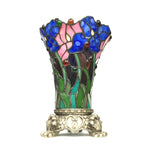 Chloe Lighting CH1T194BF11-TL1 Brook Floral 1 Light Tiffany-Style Table Lamp 11
