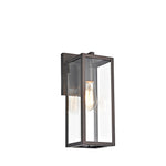 Chloe Lighting CH2S202RB14-OD1 Richard Transitional 1 Light Rubbed Bronze Outdoor Wall Sconce 14`` Height