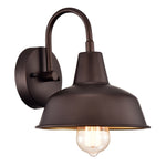 Chloe Lighting CH2D701RB09-WS1 Ironclad Industrial 1 Light Oil Rubbed Bronze Indoor Wall Sconce 9`` Wide