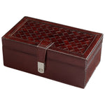 Cyan Design 08047 Leather and Wood Container