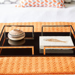 Cyan Design 08671 Large Contemporary Noir Tray