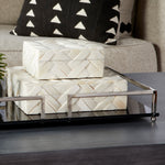 Cyan Design 08671 Large Contemporary Noir Tray