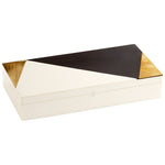 Cyan Design 10654 Brass/Resin/Wood Modametric Container