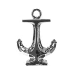 Sagebrook Home Silver Ceramic Anchor 13