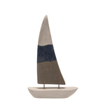 Sagebrook Home Mango Wood Sailboat 19