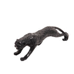 Sagebrook Home 14700-01 Resin Leopard Decor, Black