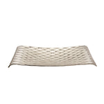 Sagebrook Home 15557 Hammered Metal Tray, Gold/Silver